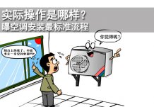 實(shí)際操作是哪樣？曝空調(diào)安裝最標(biāo)準(zhǔn)流程